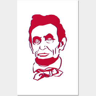 Abraham Lincoln Old Glory Posters and Art